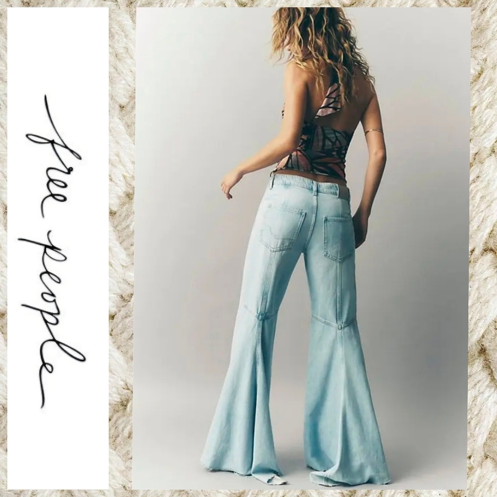 NWT Free People Live Wire Flare Jeans 30 ~Sold Out!~